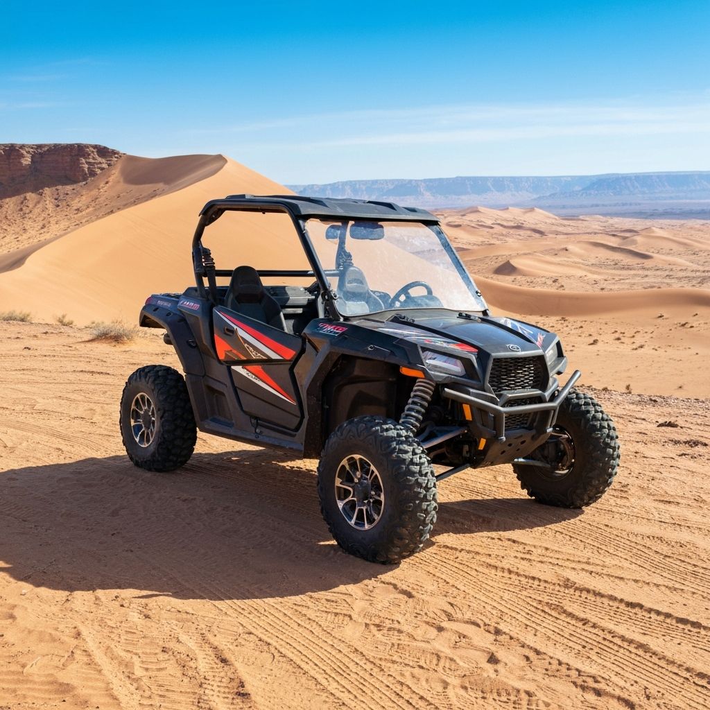 UTV ready for an off-road tour